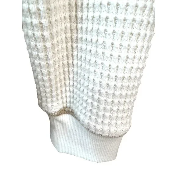 2/$30 Madewell Small Womens Waffle Knit Pullover Sweater - Picture 8 of 15